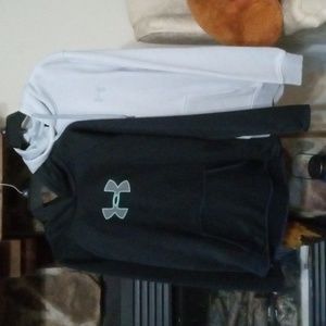 2-Under Armour (LG) Black. Gray